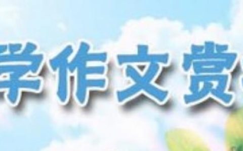 我的榜样作文，我的榜样作文500字！