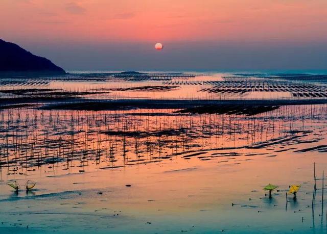 海边日出图片风景,冬天海边日出图片!